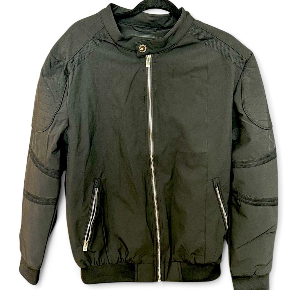 X-Ray Black biker Jacket